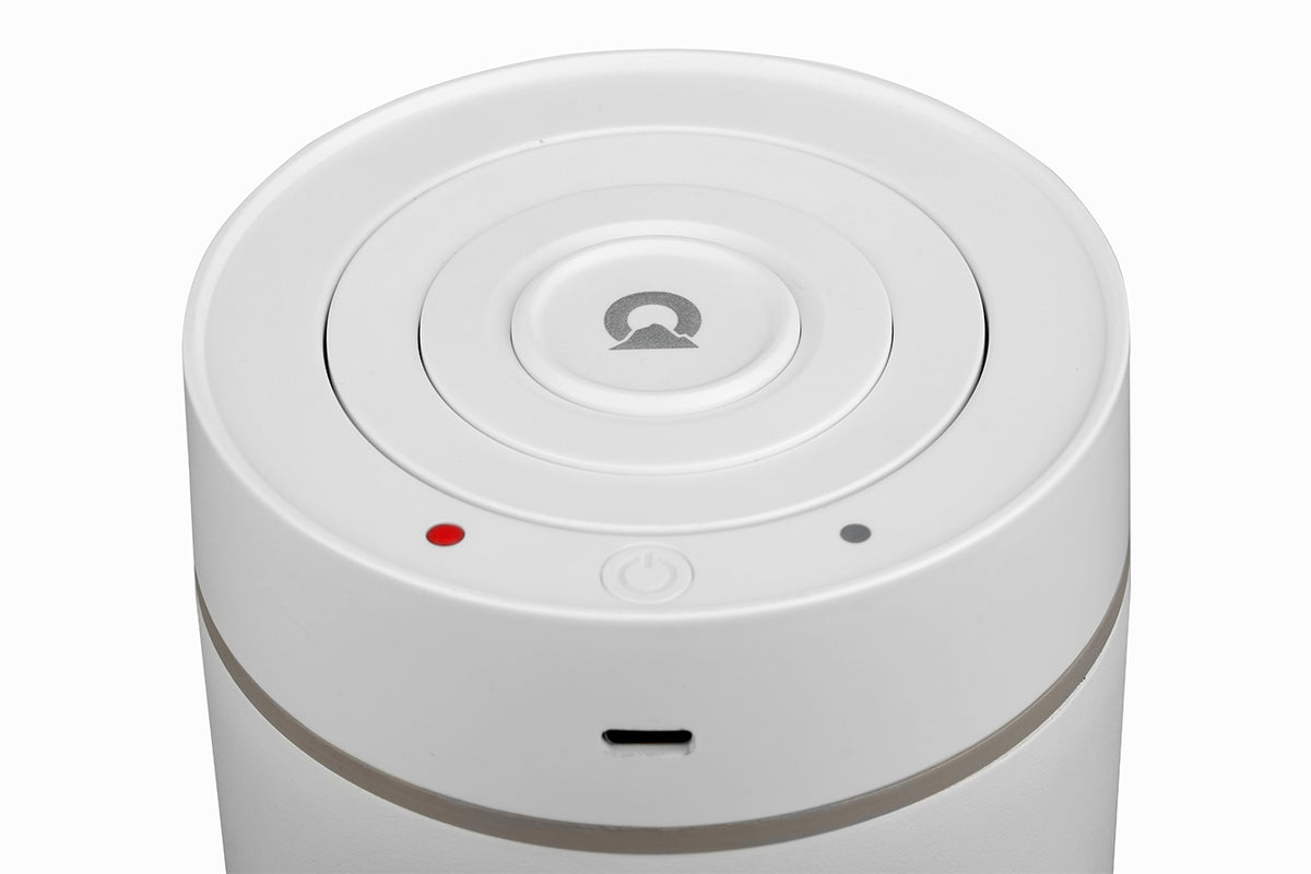 Outpeak Smart Electric Vacuum Coffee Canister - Pearl White
