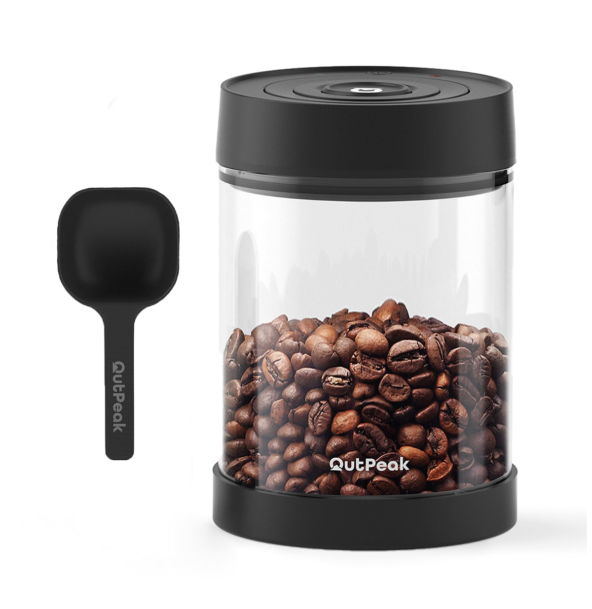 Outpeak Smart Elektrische Vakuum-Kaffeedose - Hochquarzglas