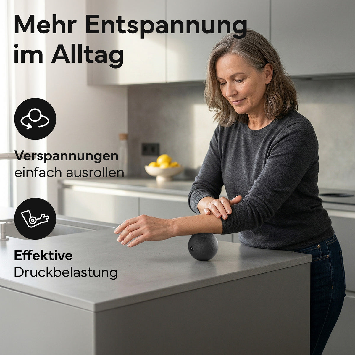 5-teiliges Faszienrollen Set | B-Ware - - Outlet von NEOLYMP | Fitnessequipment und Sportartikel