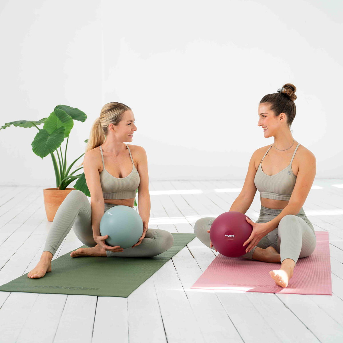Pilates Komplett-Set Premium - mit Geschenkbox - Berry BASIC Set - Sportgerät von NEOLYMP | Fitnessequipment und Sportartikel