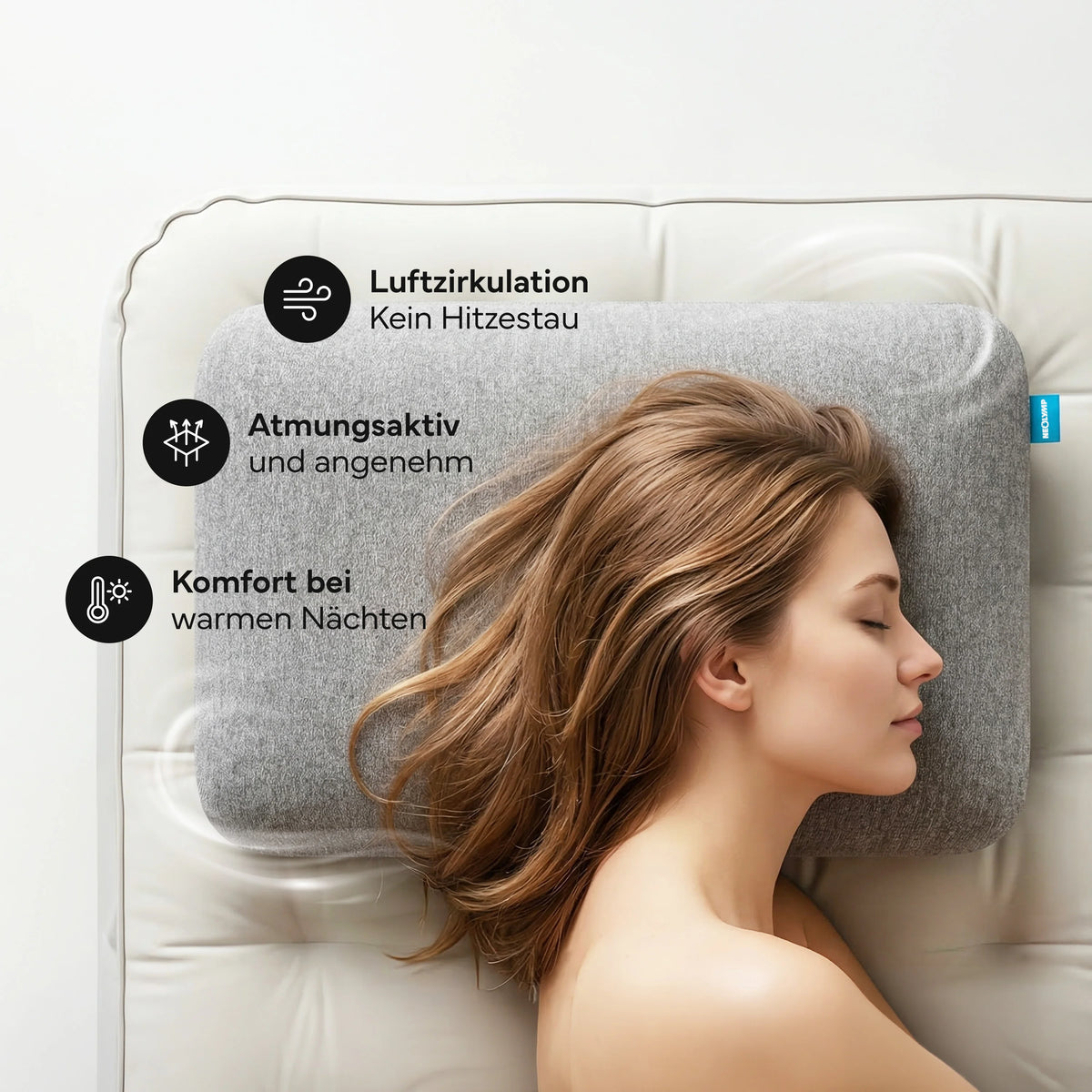 Ergonomisches Reisekissen - Campingtauglich und platzsparend - - Campingartikel von NEOLYMP | Fitnessequipment und Sportartikel