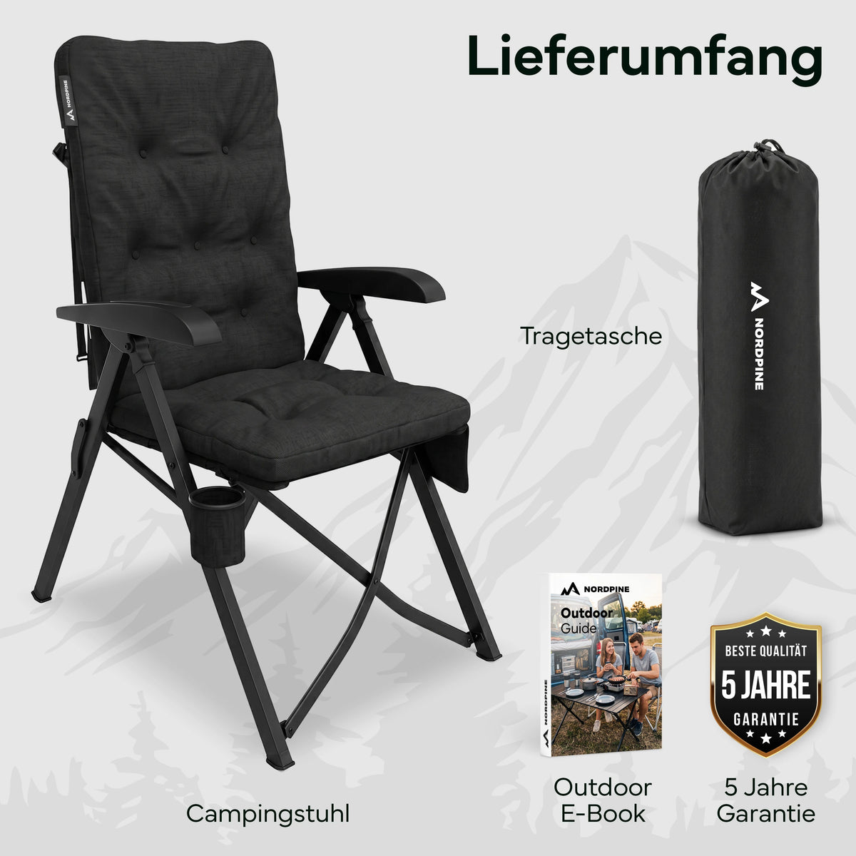 Campingstuhl – Standard | B-Ware - - Outlet von NEOLYMP | Fitnessequipment und Sportartikel