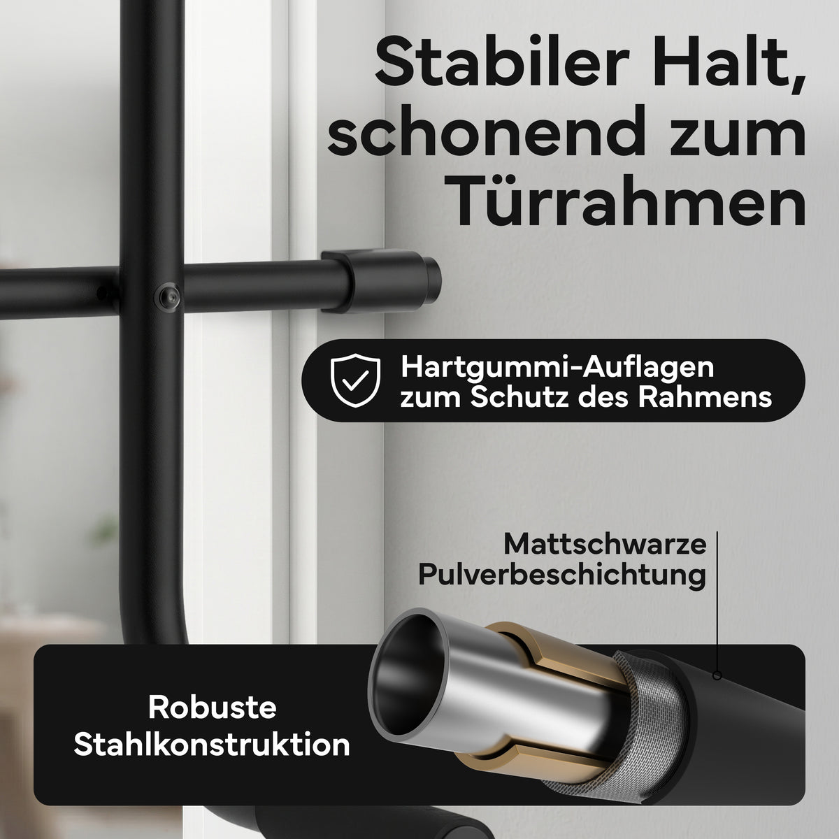 Premium Klimmzugstange 6-in-1 (B-Ware) - Klimmzugstange - Outlet von NEOLYMP | Fitnessequipment und Sportartikel