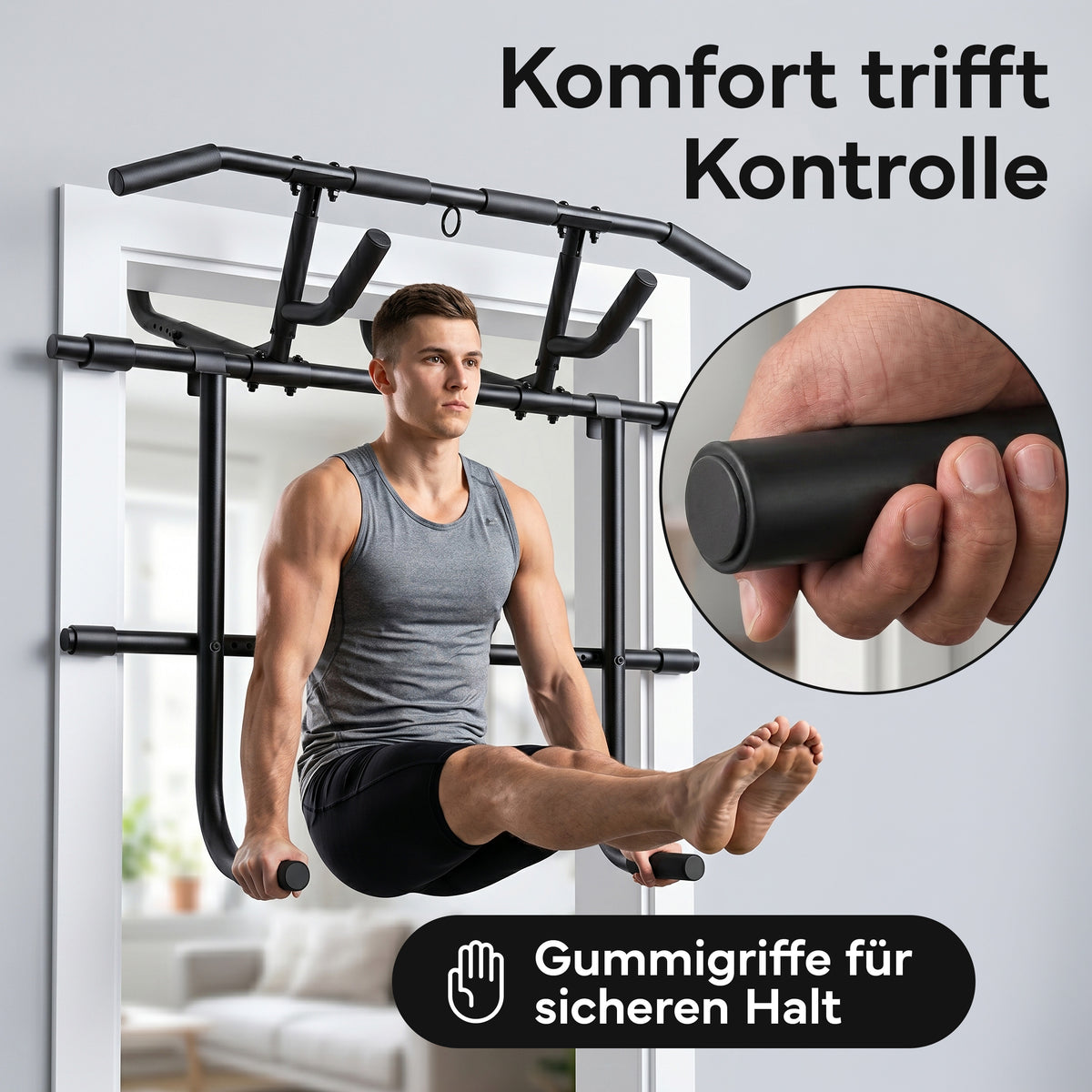 Dip-Bar-Adapter für Klimmzugstange - Dip Station | B-Ware - - Outlet von NEOLYMP | Fitnessequipment und Sportartikel