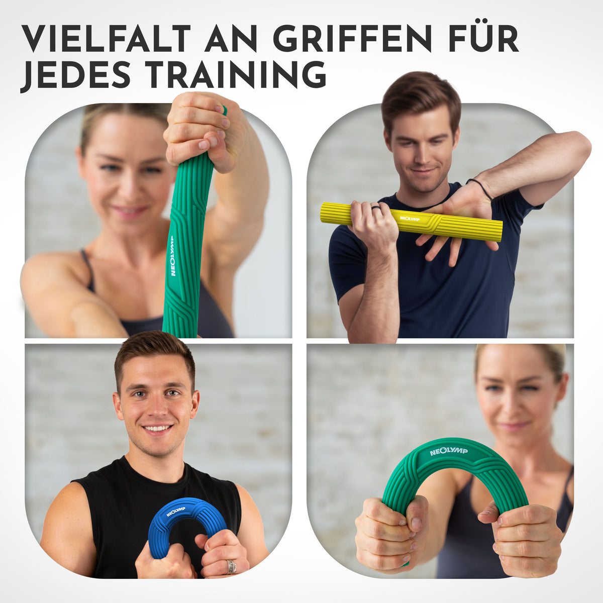 Flexbar Trainingsstab Handkraft-Trainer - - Sportgerät von NEOLYMP | Fitnessequipment und Sportartikel