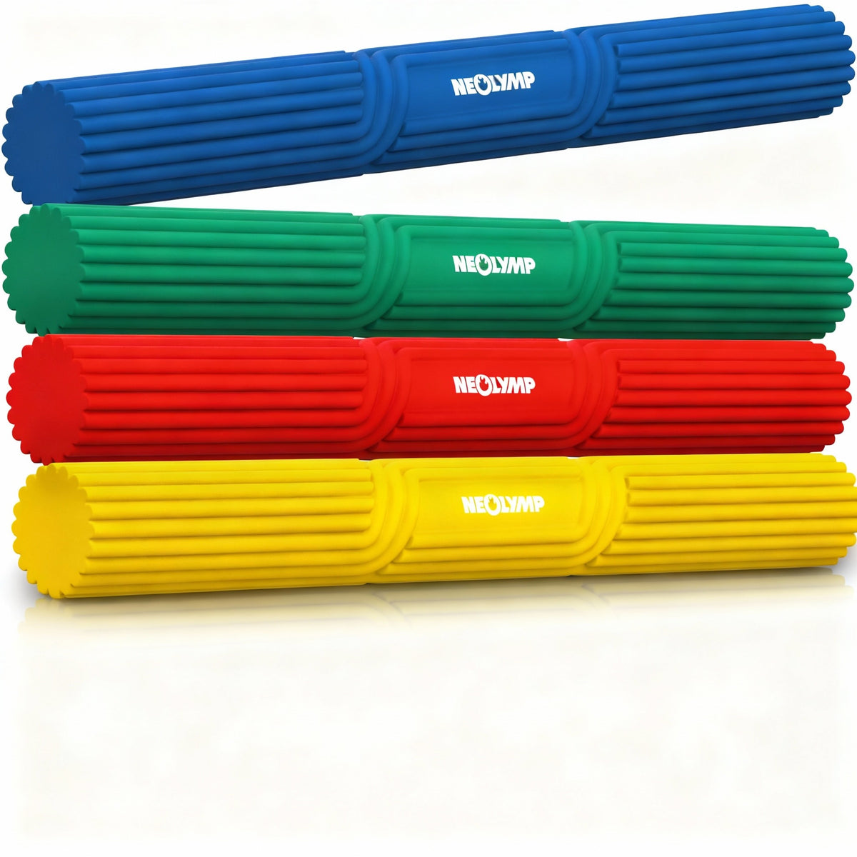 Flexbar Trainingsstab Handkraft-Trainer - 4er Set - Sportgerät von NEOLYMP | Fitnessequipment und Sportartikel