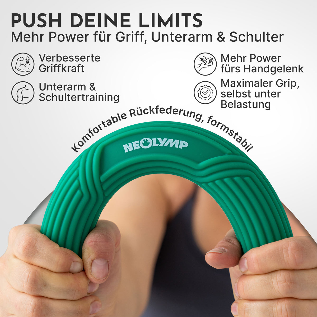 Flexbar Trainingsstab Handkraft-Trainer - - Sportgerät von NEOLYMP | Fitnessequipment und Sportartikel