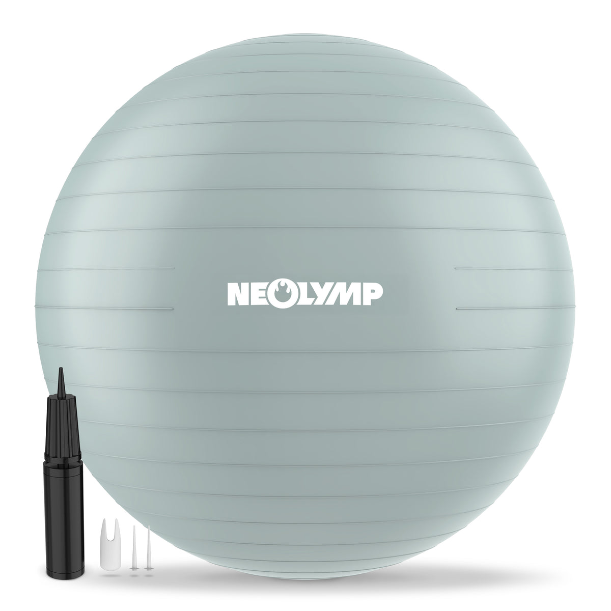 Gymnastikball - für aktives Sitzen, Recovery und Physio - Sky Blue - Sportgerät von NEOLYMP | Fitnessequipment und Sportartikel