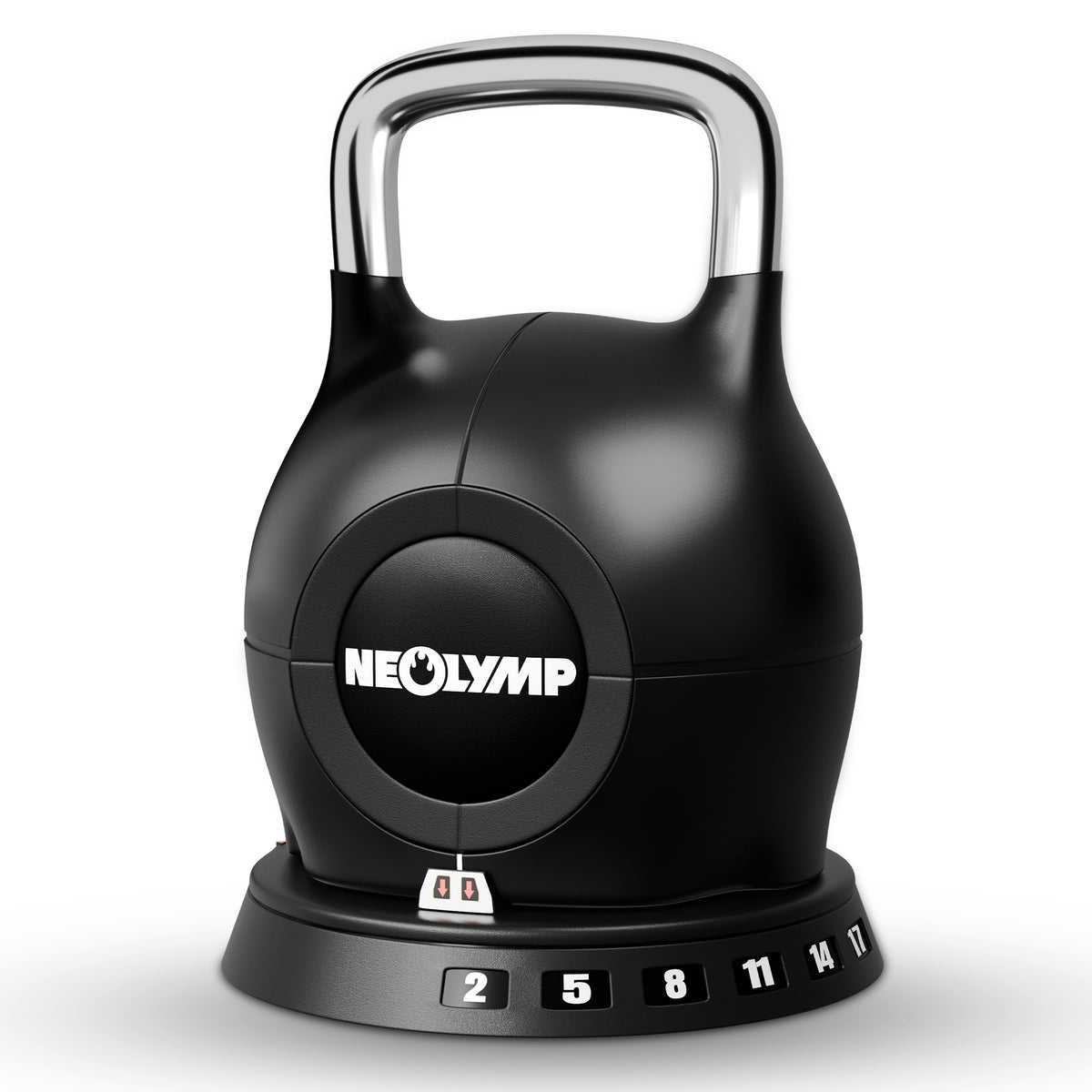 Kettlebell mit verstellbarem Gewicht (7 in 1) - bis 10 kg oder 20 kg - Kettlebell verstellbar 2-20 kg - Kettlebell von NEOLYMP | Fitnessequipment und Sportartikel