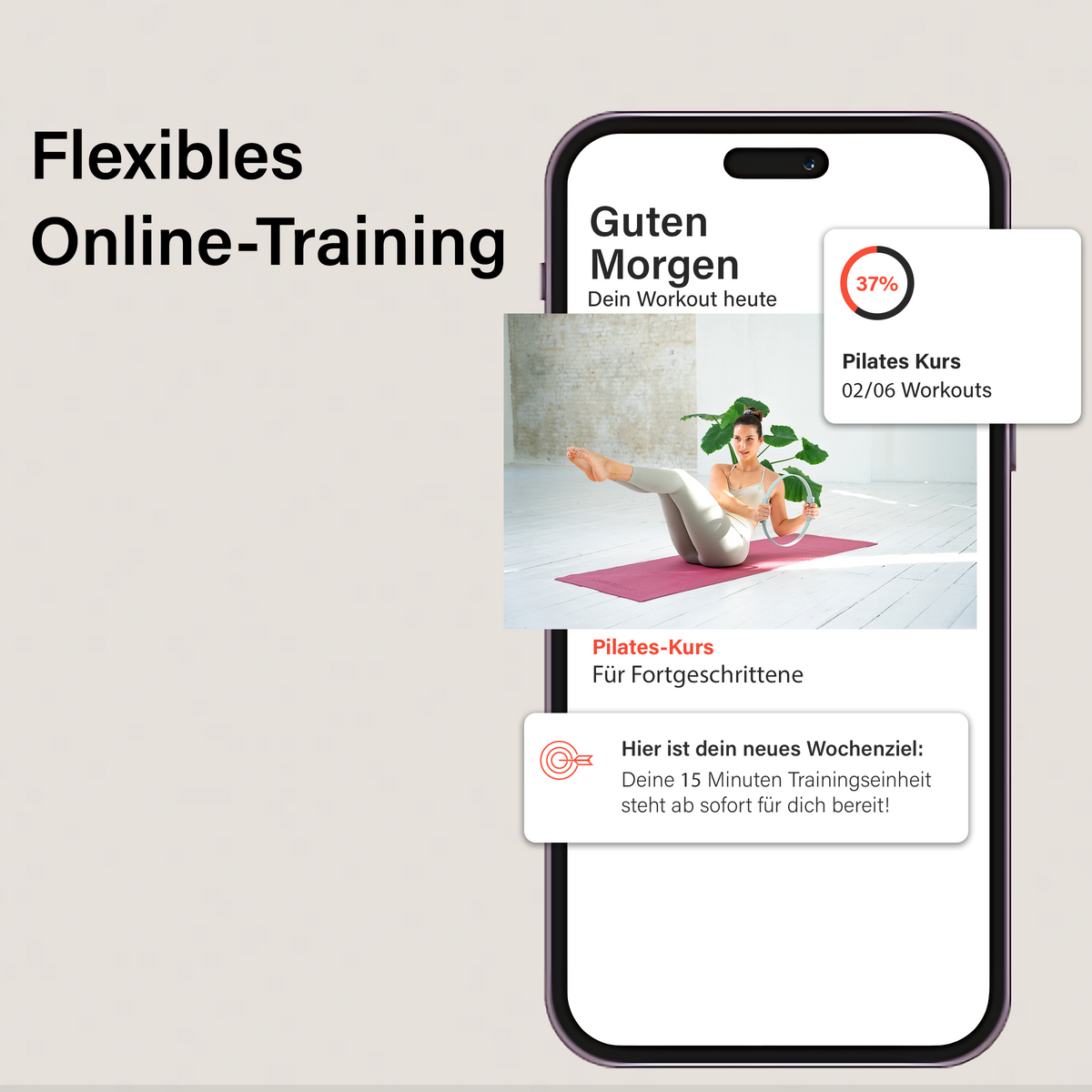 Pilates-Kurs für Fortgeschrittene - 6 Sessions Online-Kurs - - Online-Kurs von NEOLYMP | Fitnessequipment und Sportartikel