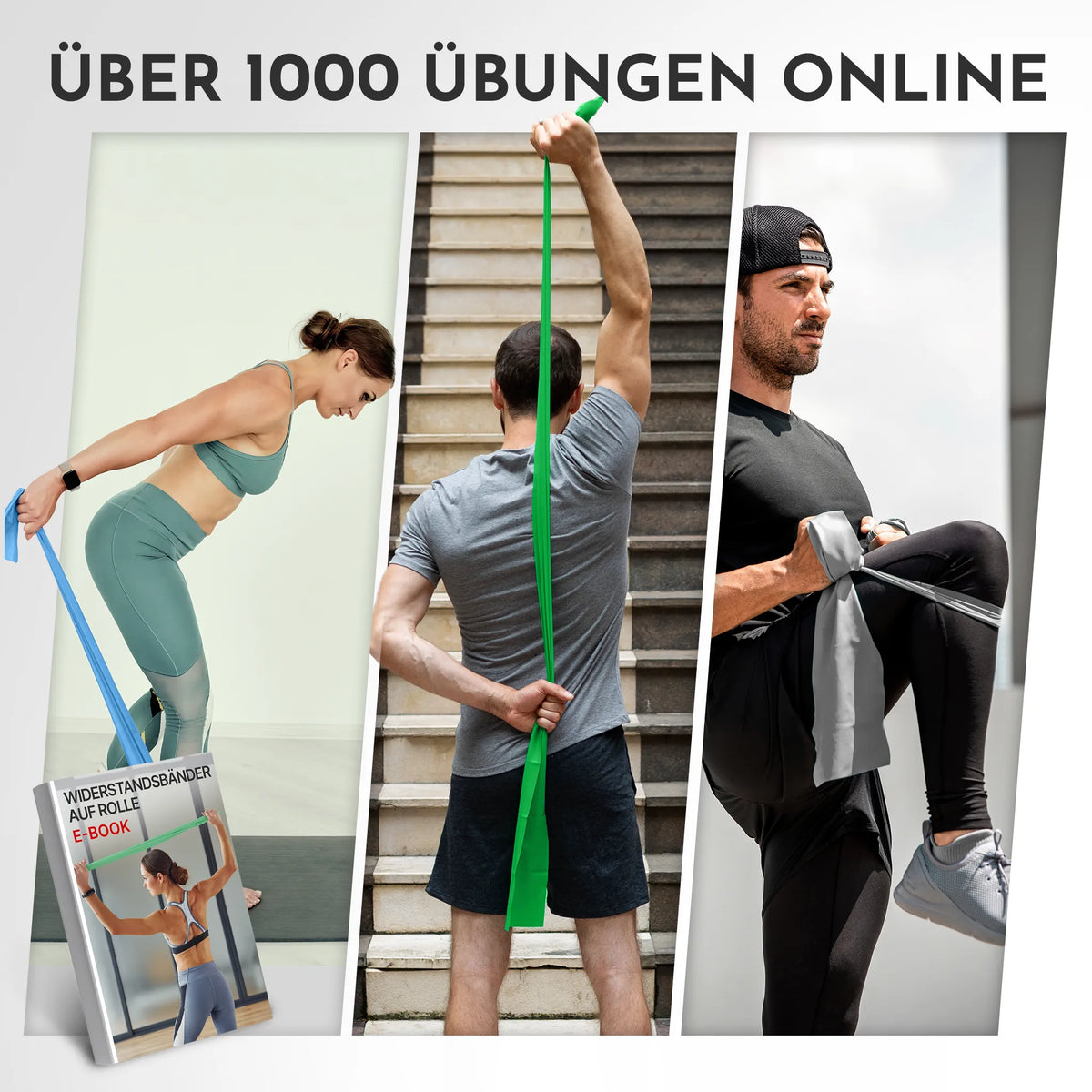 Elastische Widerstandsbänder TPE auf Rolle – Leicht (Rot) / 46 Meter (B‑Ware) - - Outlet von NEOLYMP | Fitnessequipment und Sportartikel