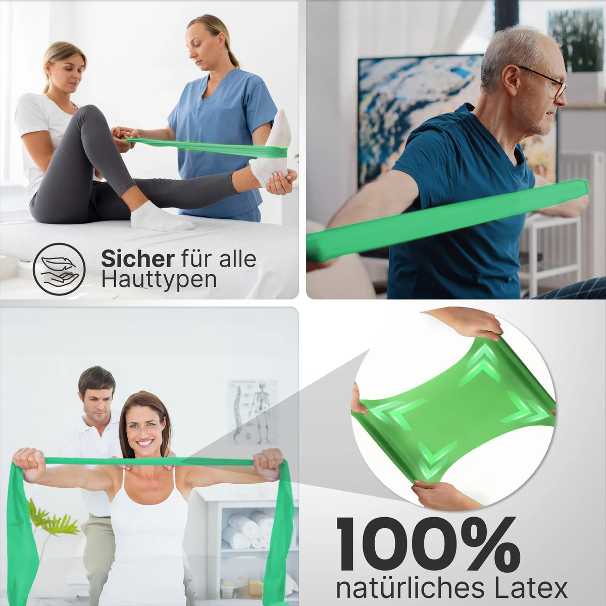 Elastische Widerstandsbänder TPE auf Rolle – Leicht (Rot) / 46 Meter (B‑Ware) - - Outlet von NEOLYMP | Fitnessequipment und Sportartikel