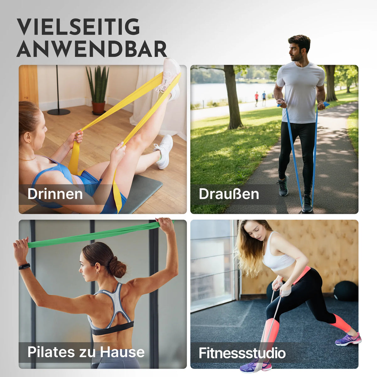 Elastische Widerstandsbänder TPE auf Rolle – Leicht (Rot) / 46 Meter (B‑Ware) - - Outlet von NEOLYMP | Fitnessequipment und Sportartikel