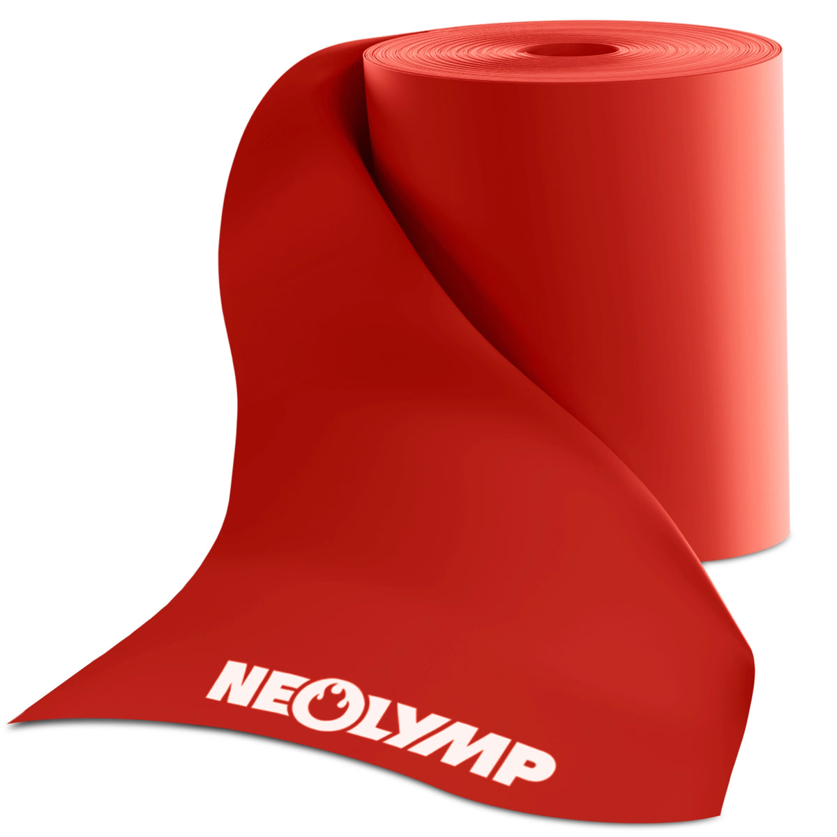 Elastische Widerstandsbänder TPE auf Rolle – Leicht (Rot) / 23 Meter (B‑Ware) - - Outlet von NEOLYMP | Fitnessequipment und Sportartikel