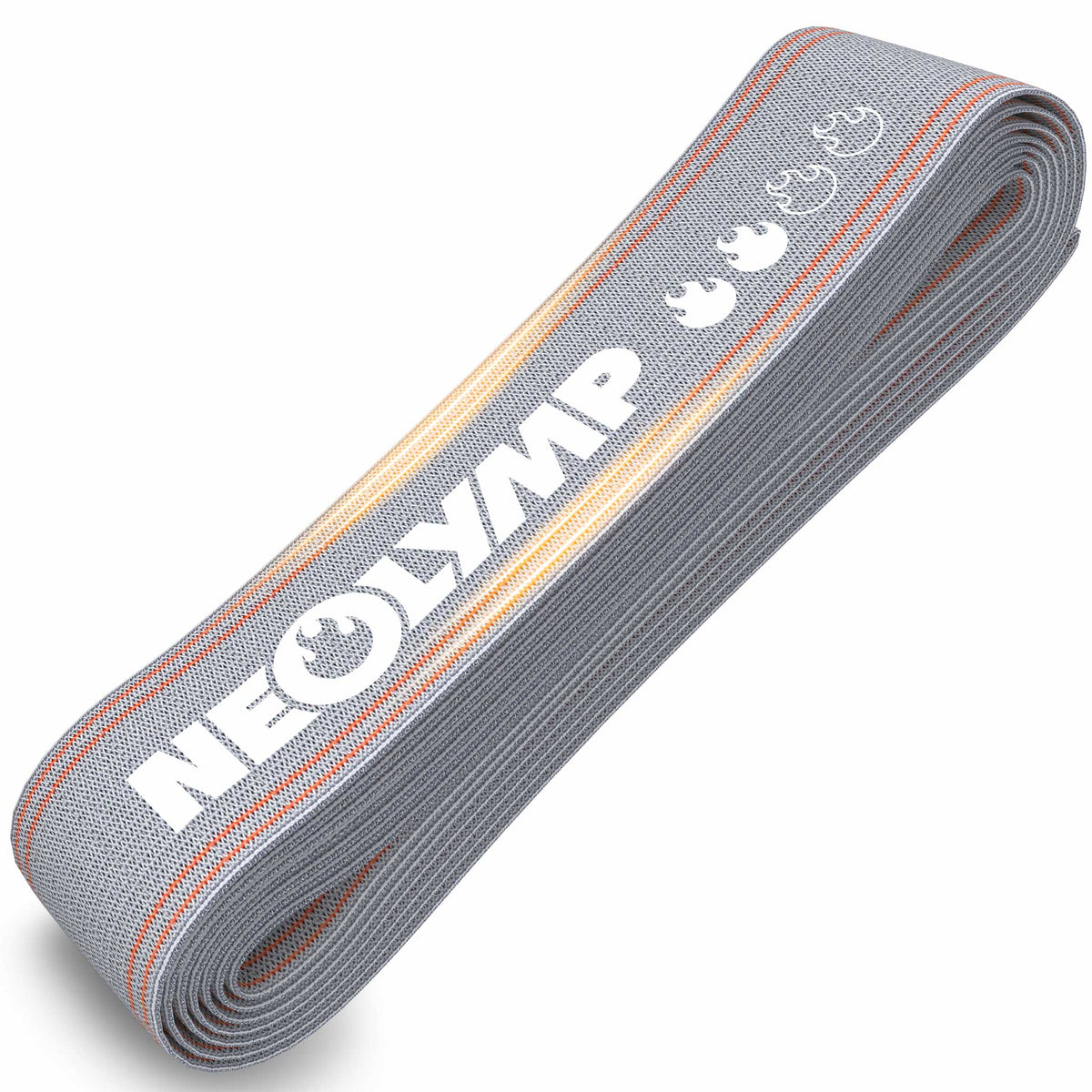 Powerband aus Stoff mit Verstellschnalle – Powerband in grau (leicht) (B‑Ware) - - Outlet von NEOLYMP | Fitnessequipment und Sportartikel