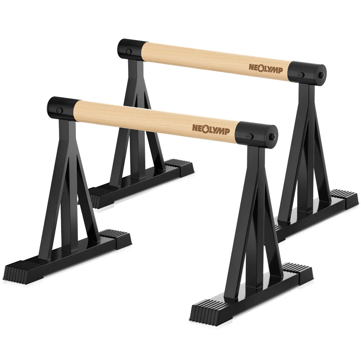 Parallettes rutschfest für Fitness & Calisthenics - Hoch High (30 cm) - Sportgerät von NEOLYMP | Fitnessequipment und Sportartikel