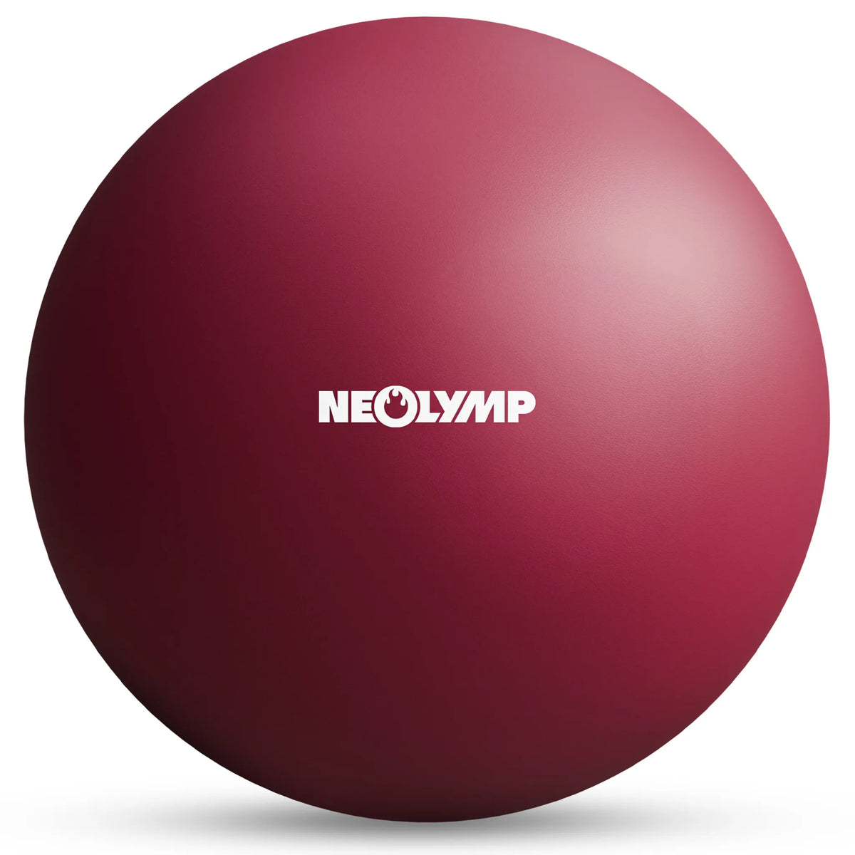 Pilatesball 20 cm - aus Silikon, inkl. Ballpumpe - Berry - Sportgerät von NEOLYMP | Fitnessequipment und Sportartikel