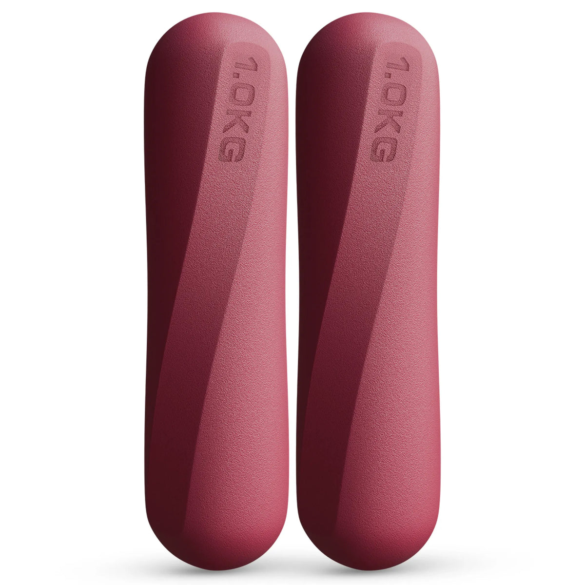 Pilateshanteln 2er Set aus hochwertigem Silikon, 1-2 kg - Berry 1 kg - Pilatesequipment von NEOLYMP | Fitnessequipment und Sportartikel