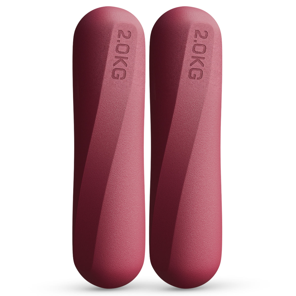 Pilateshanteln 2er Set aus hochwertigem Silikon, 1-2 kg - Berry 2 kg - Pilatesequipment von NEOLYMP | Fitnessequipment und Sportartikel