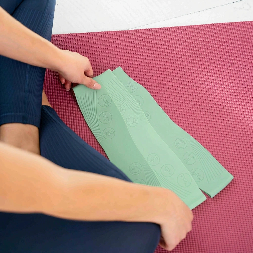 Pilates Komplett-Set Premium - mit Geschenkbox - Matcha PLUS Set: mit Pilatesmatte - Sportgerät von NEOLYMP | Fitnessequipment und Sportartikel