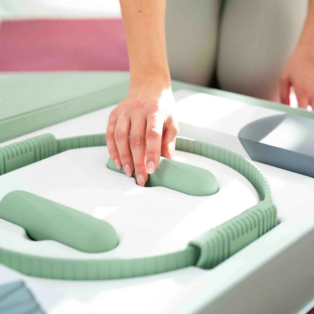 Pilates Komplett-Set Premium - mit Geschenkbox - Matcha PLUS Set: mit Pilatesmatte - Sportgerät von NEOLYMP | Fitnessequipment und Sportartikel