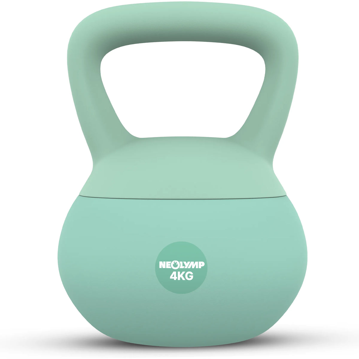 Soft Kettlebell - 2 kg bis 12 kg Trainingsgewichte - 4 kg Mint - Kettlebell von NEOLYMP | Fitnessequipment und Sportartikel