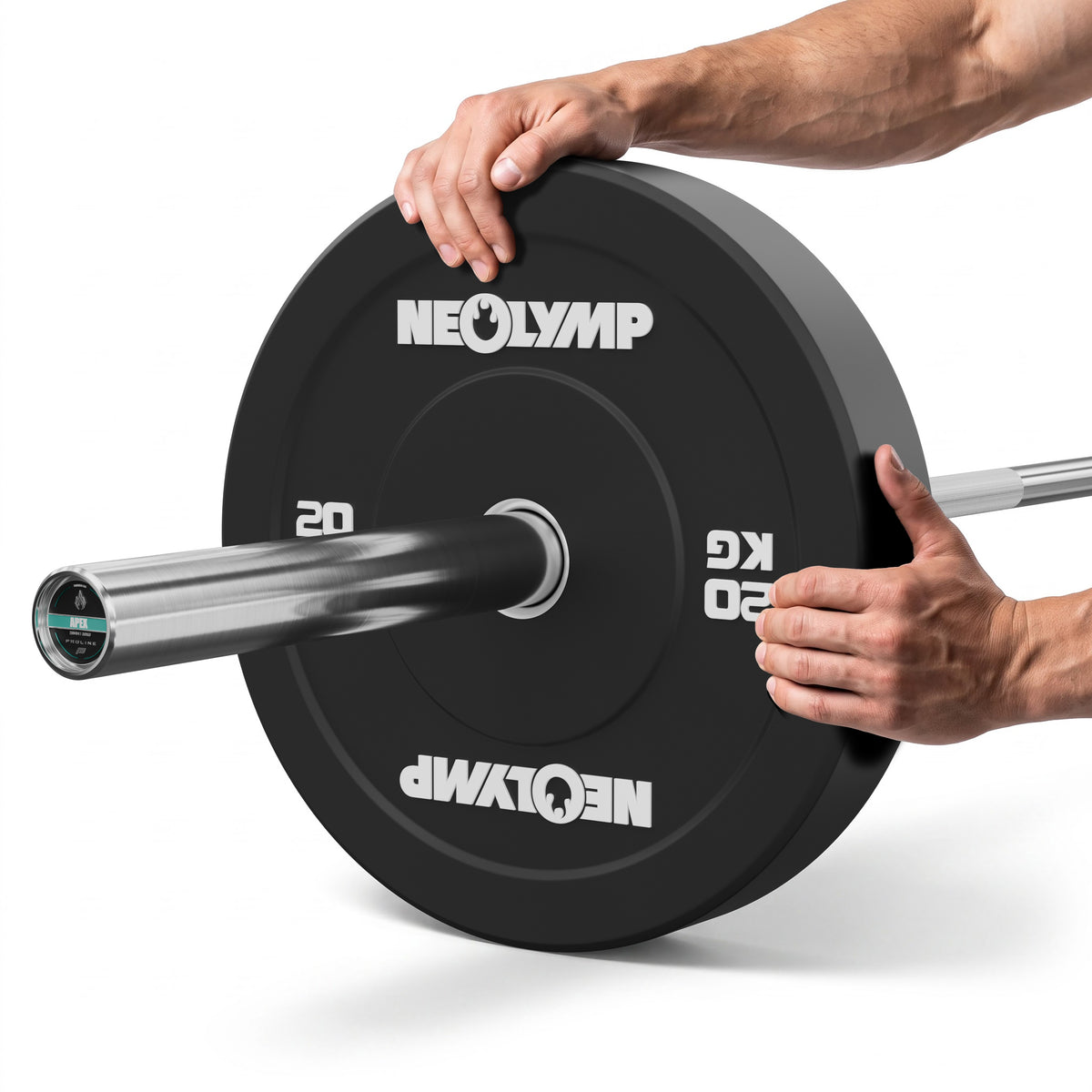 Bumper Plates, 50 mm Olympia-Hantelscheiben - 5 bis 25 kg - 2 x 25 kg - Hantelscheiben von NEOLYMP | Fitnessequipment und Sportartikel