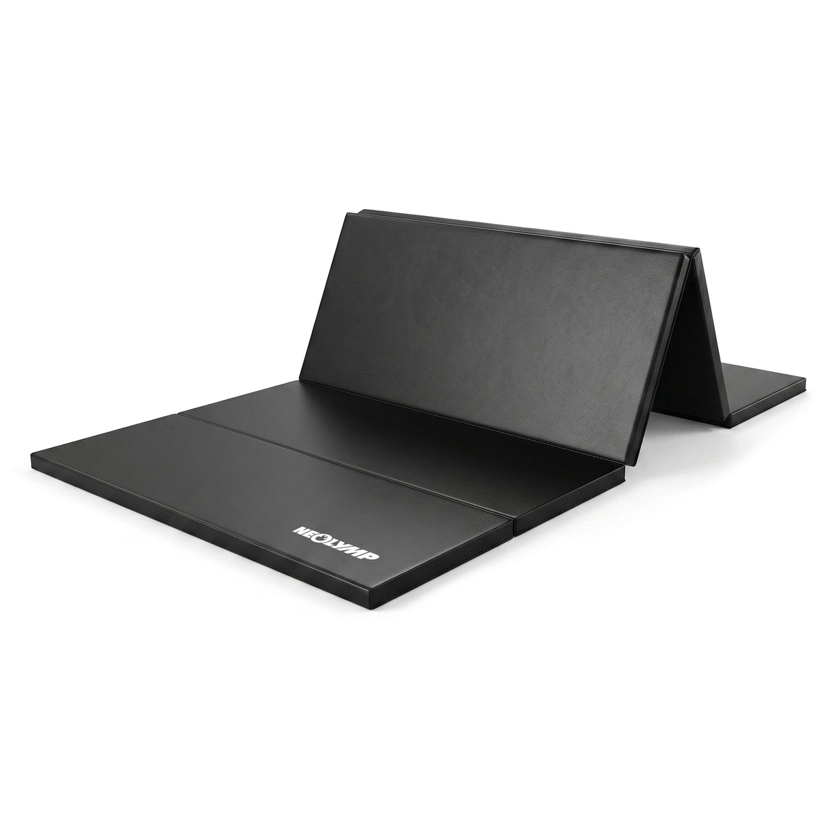 Turnmatte - faltbar mit Tragefunktion - Schwarz L (200x100x3 cm) - von NEOLYMP | Fitnessequipment und Sportartikel