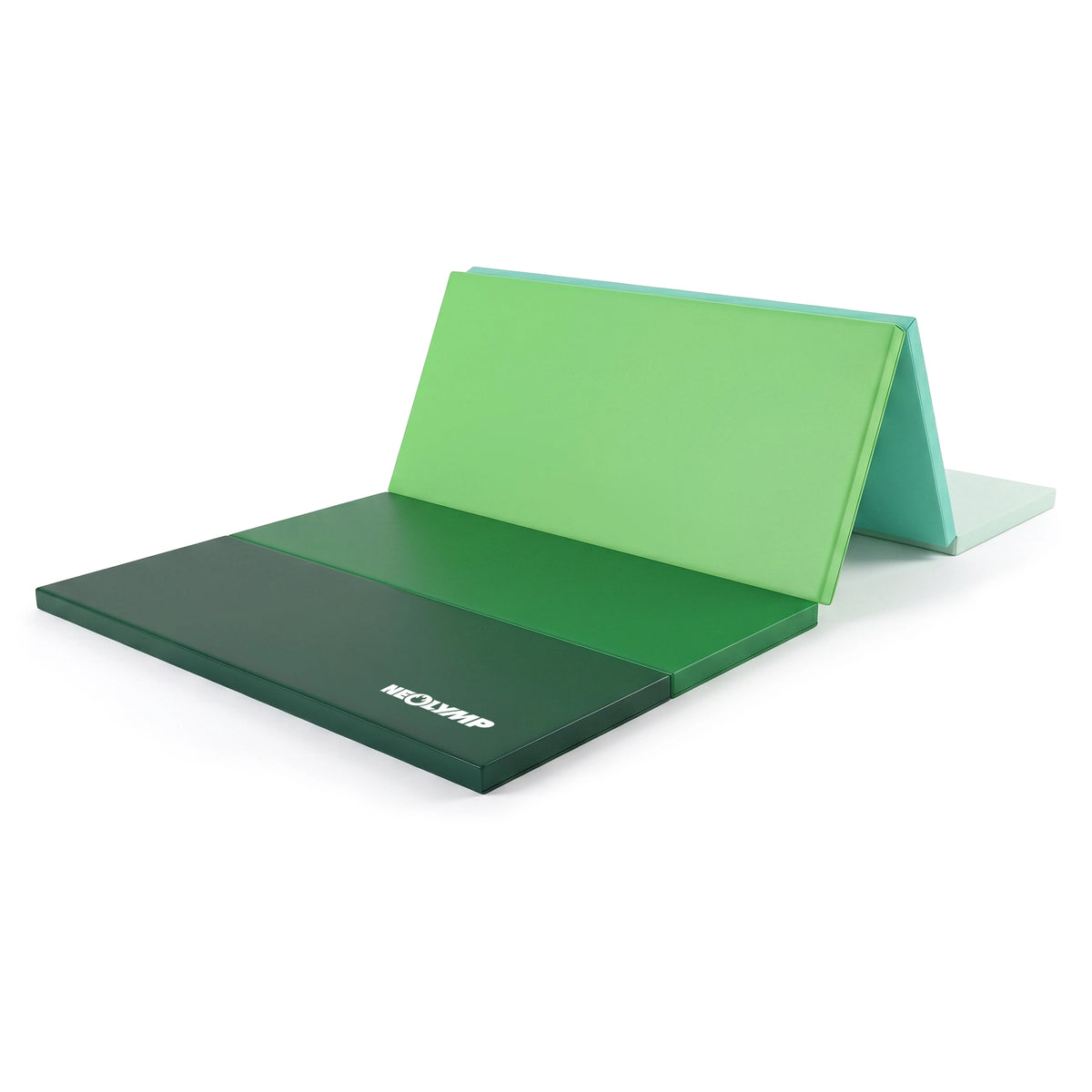 Turnmatte - faltbar mit Tragefunktion - Grün S (190x80x3 cm) - von NEOLYMP | Fitnessequipment und Sportartikel