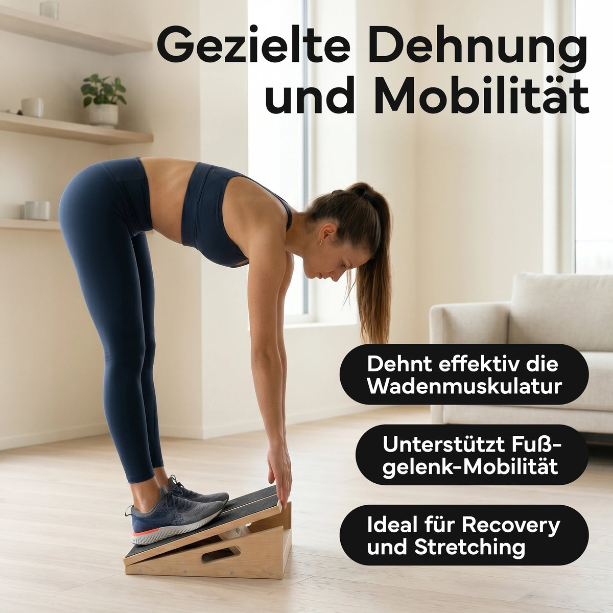 Wadendehner Brett - Stretch Board aus Holz | B-Ware - - Outlet von NEOLYMP | Fitnessequipment und Sportartikel