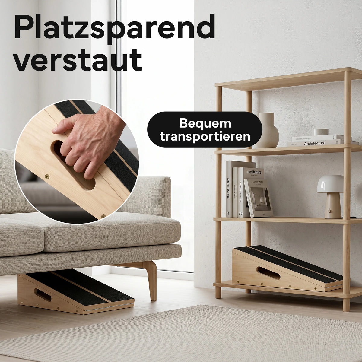 Wadendehner Brett - Stretch Board aus Holz | B-Ware - - Outlet von NEOLYMP | Fitnessequipment und Sportartikel