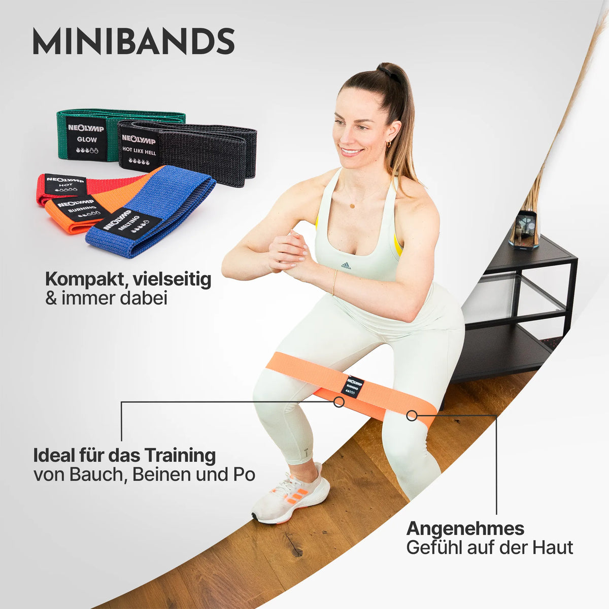 Fitnessbänder Allroundset ULTRA mit gratis Multianker (Allroundset Ultra + Multianker) - Allroundset Ultra + Multianker - Fitnessbänder von NEOLYMP | Fitnessequipment und Sportartikel