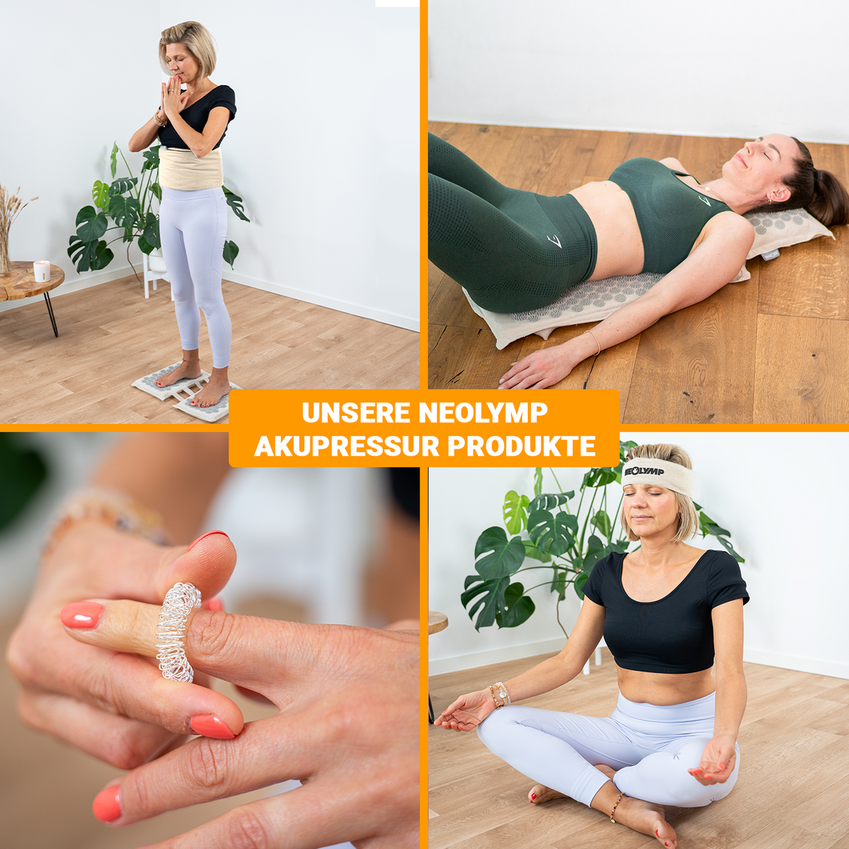 Akupressurringe 10er Set (silber) - Akupressurringe 10er Set (silber) - Recovery & Akupressur von NEOLYMP | Fitnessequipment und Sportartikel