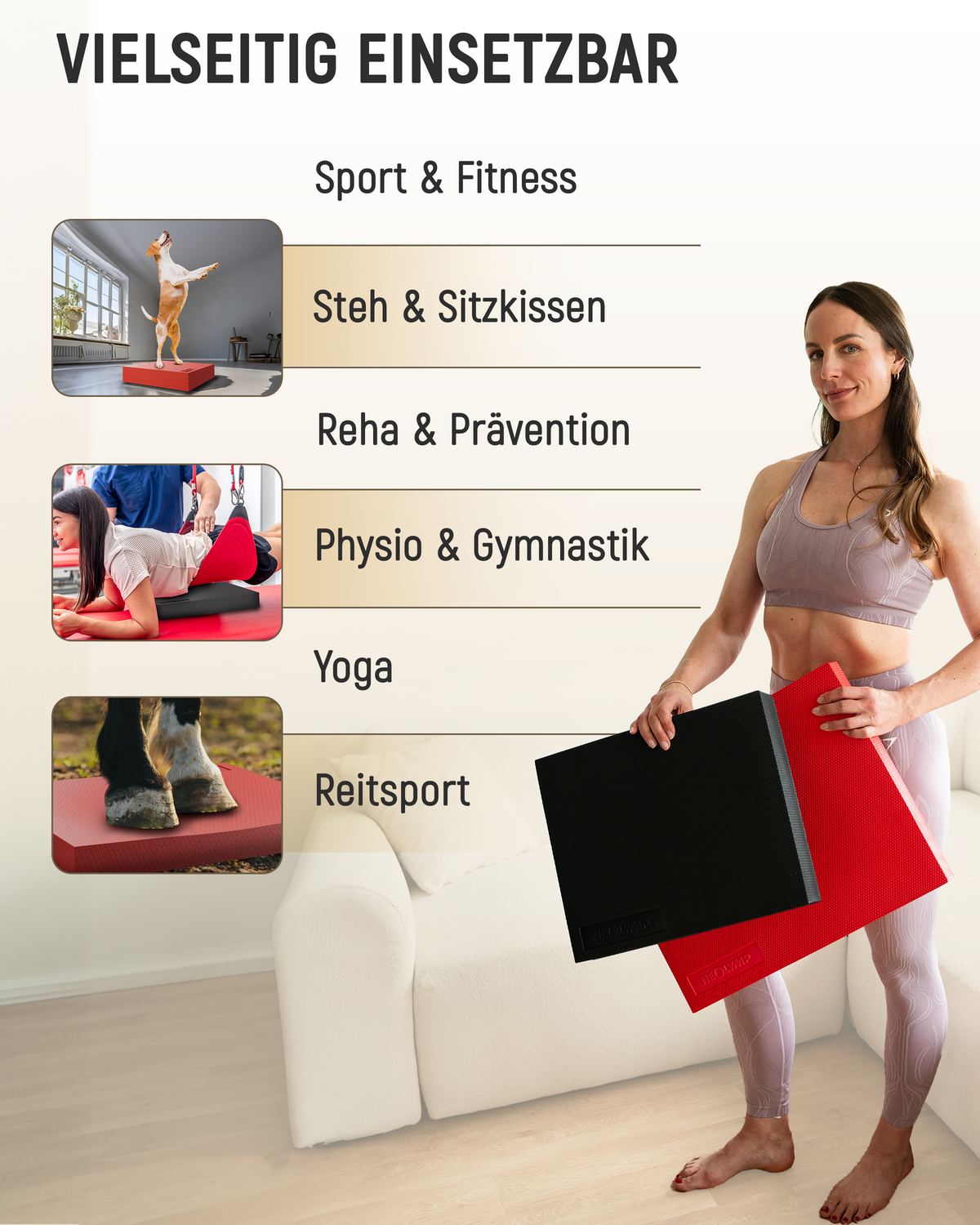 Balance Pad - - Balancetrainer von NEOLYMP | Fitnessequipment und Sportartikel