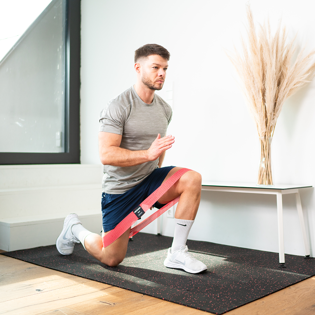 Fitnessbänder kurz aus Stoff - Minibänder - - Fitnessbänder von NEOLYMP | Fitnessequipment und Sportartikel